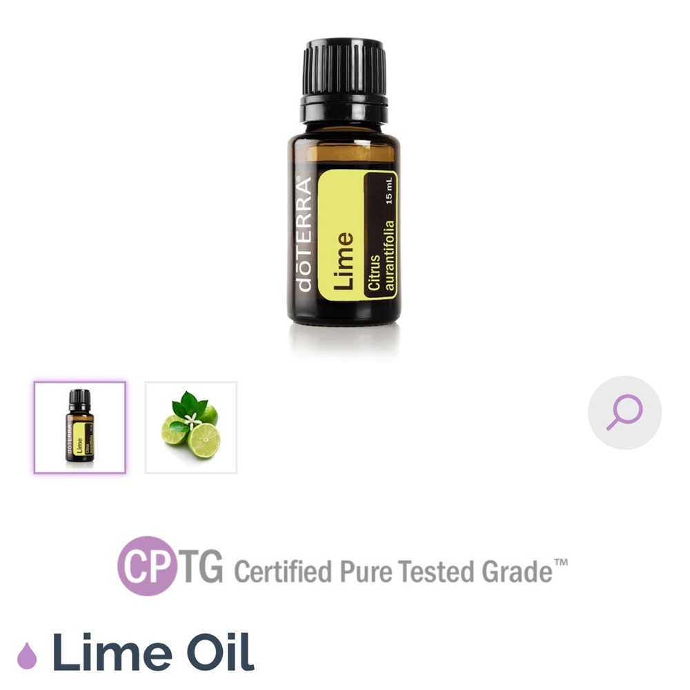New DOTERRA Lime oil 15 mls